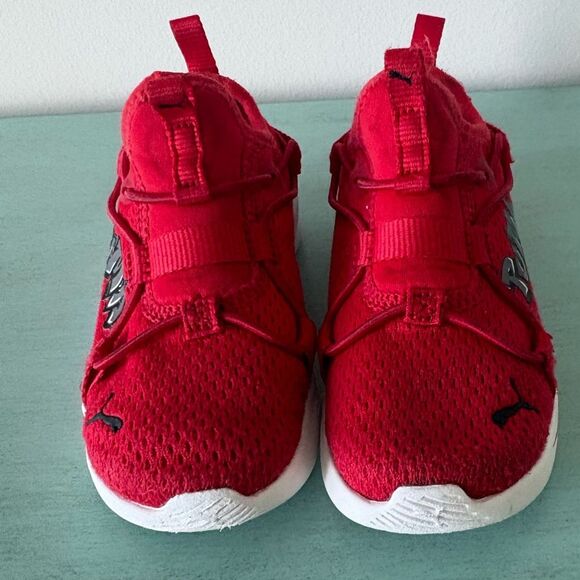 Puma Kids Toddler Bright Red Sneakers - Picture 1 of 3
